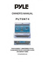 Pyle PLTSN74 Owner's Manual