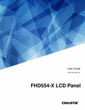 Christie FHD554-X User Manual