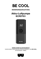 Be Cool BCRDTI01 Operating Instructions Manual