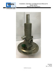 Continental Disc Corporation GROTH 3020A Installation, Operation And Maintenance Manual