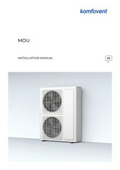 Komfovent MOU-36HFN8a Installation Manual