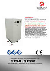 Flexiheat El-Cm Basic 160kW Manualbook For Installation, Handling And Maintenance