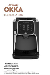 Arzum OKKA ESPRESSO PRO Instruction Manual
