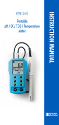 Hanna Instruments HI9810-61 Instruction Manual