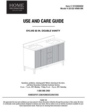 Home Decorators Collection 1010393202 Use And Care Manual