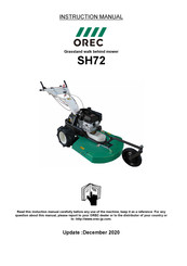 Orec SH72 Instruction Manual