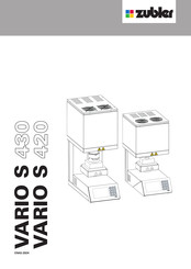 Zubler VARIO S 430 Manual