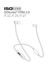 Haven ISOtunes XTRA 2.0 IT-22 Manual