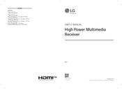 LG MR11 Simple Manual
