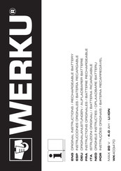 WERKU WK403480 Original Instructions Manual