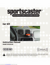 Advanced Global Technology Sportscaster XM101VK Instruction Manual