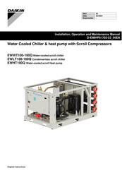 Daikin EWWT160Q Installation, Operation And Maintenance Manual