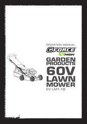 G-Force EVmow EV LM1-18 Operation Manual
