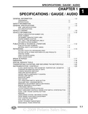 Victory VISION Tour 2010 Service Manual