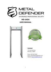 Metal Defender MD-6ADA User Manual
