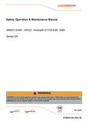 Jacobsen AR321 Safety, Operation & Maintenance Manual/Parts List