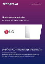 LG GBV3100DSW Owner's Manual