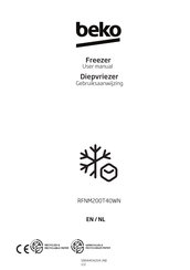 Beko RFNM200T40WN User Manual
