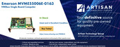 Emerson MVME55006E Installation And Use Instruction