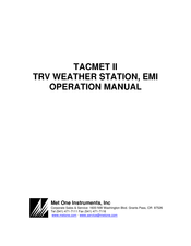 Met One Instruments 102602 Operation Manual