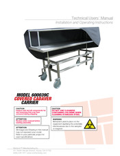 MORTECH 600039C Installation And Operating Instructions Manual