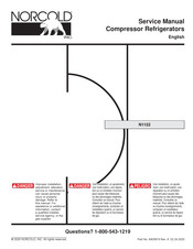 Norcold N1152 Series Service Manual