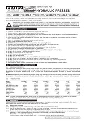 Sealey YK10BMP Instructions