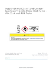 York YH4 Series Installation Manual