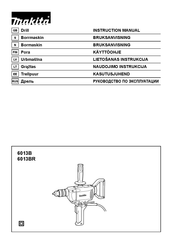 Makita 6013BR Instruction Manual