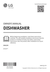 LG DF243 Series Owner's Manual