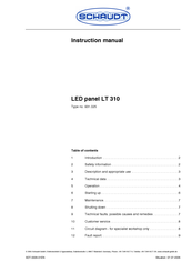 Schaudt LT 310 Instruction Manual