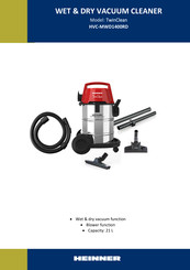 Heinner HVC-MWD1400RD Manual