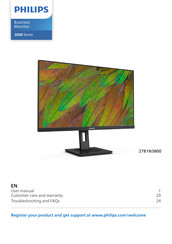 Philips 27B1N3800 User Manual
