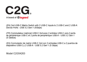 LEGRAND C2G Series Instruction Manual