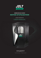 JOLT SAUNA User Manual