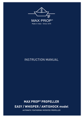 MAX PROP ANTISHOCK Instruction Manual