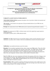 Time NX Instruction Manual