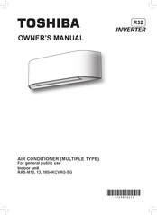 Toshiba RAS-M18S4KCVRG-SG Owner's Manual
