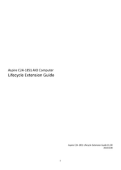 Acer Aspire C24-1851 Lifecycle Extension Manual