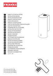 Franke FTU PLUS 3707 BK/2 Installation Manual