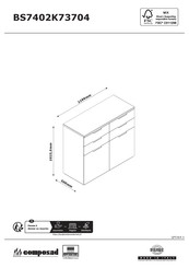composad BS7402K73704 Manual