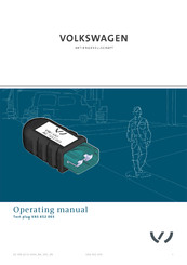 Volkswagen VAS 652 003 Operating Manual