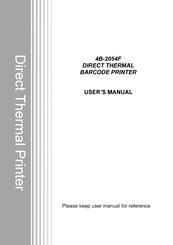 4BARCODE Technology 4B-2054F User Manual