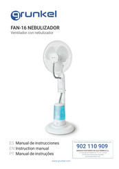 Grunkel FAN-16 Instruction Manual