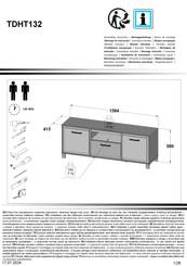 Forte TDHT132 Assembling Instruction
