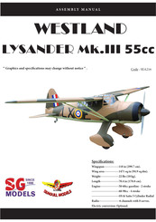 Seagull Models SEA216 Assembly Manual