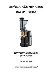 Mishio MK-313 Instruction Manual