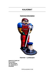Kalkomat Hammer Lumberjack Technical Information