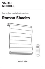 Smith & Noble Roman Shades Step By Step Installation Instructions