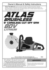 Atlas 59660 Owner's Manual & Safety Instructions
